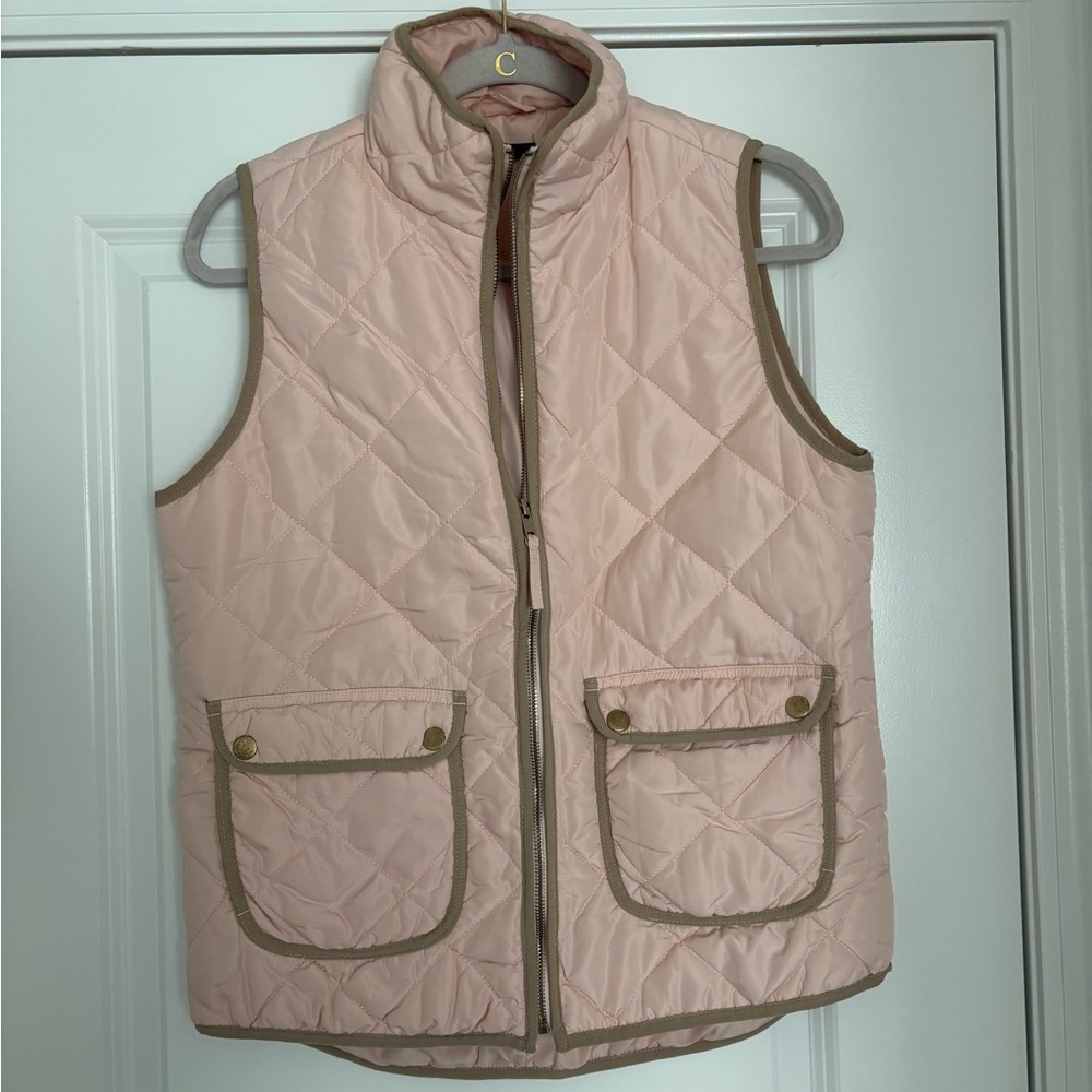 Quinn Pink Quilted Vest